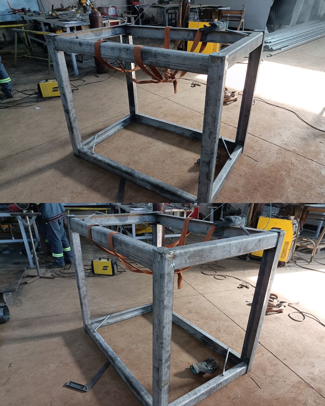 Base Inox para Bomba de Vácuo 03